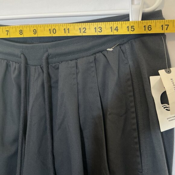 Anthropologie Daily Practice Pants Size Large Gray Pull On Pleated Women NWT - Picture 8 of 14